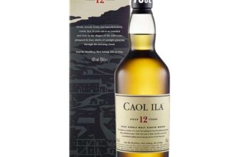 Caol Ila 12 Year Old Single Malt Whisky, 43% vol, 70cl