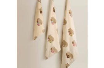 Capybara Printed Cotton Hand Towel – ( Free Click Collect )