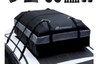 Car Roof Bag, 21 Cubic Feet Large Roofing Cargo Carrier Bags Waterproof