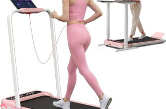 Cardirun Walking Pad with Incline, 6 in 1 Folding Treadmills for Home Foldable with Handle Bar, 3.0HP Under Desk Treadmill, Running Machine Walk Pad, 3 Control Methods & 145kg Capacity