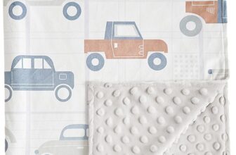 Cars 75x100cm Baby Blanket Ultra Soft Breathable and Warm Swaddle Blanket Portable Sleeping Blanket for Newborns,Unisex, Toddlers, Boys,Girls