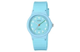 Casio Classic Analogue Blue Silicone Strap Watch756/8758