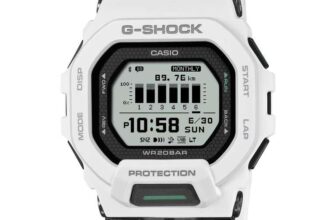Casio G-Shock GBD-200 (Black/White variants with positive MIP screen) Smart Watch