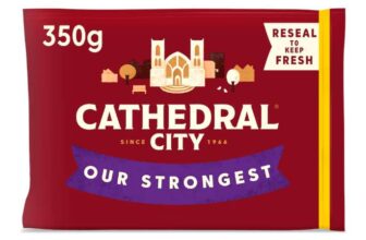 Cathedral City Strongest Cheddar 350g – Clubcard price – Kinson, Bournemouth