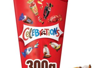 Celebrations Chocolate Gift Box, 300g £3.19 on s&s