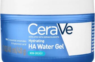 CeraVe Hydrating Hyaluronic Acid Water Gel for Plumping Hydration with Ceramides, Hyaluronic Acid & Niacinamide, 48g