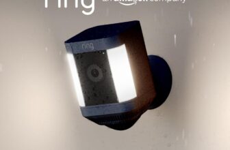 Certified Refurbished Ring Spotlight Cam Plus Battery by AmazonWireless outdoor Security Camera 1080p HD Video,Two-Way Talk,LED Spotlights,Siren,alternative to CCTV30-day free trial of Ring Home