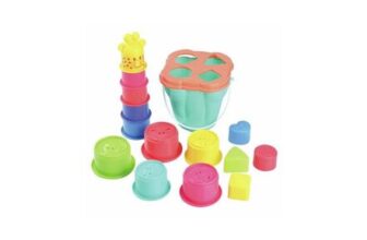 Chad Valley Sort & Stack Giraffe Tower