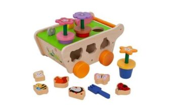 Chad Valley Wooden Gardening Shape Sorter