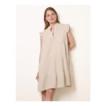Cheesecloth Frill Sleeve Tunic