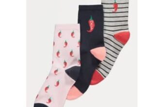 Chillies Ankle High Socks 3 Pack