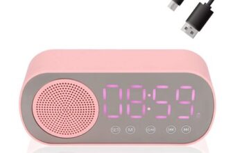 Ciciglow Digital Dual Alarm Clock Radio with Bluetooth and USB