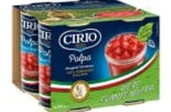 Cirio Polpa Chopped Tomatoes 4x400g