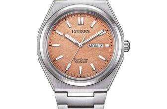 Citizen Eco-Drive , Super Titanium Zenshin Watch, Sapphire Crystal, Model: AW0130-85ZE Sold & Shipped by Amazon EU