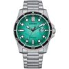 Citizen Mens Eco-Drive Watch, Green/Deep Blue Dials, Models: AW1810-85L/AW1816-89L