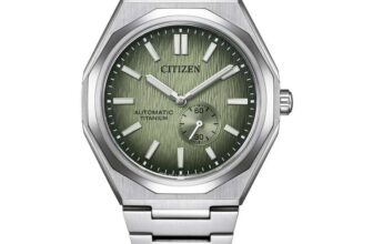Citizen Zenshin 60 Mechanical Automatic Super Titanium Watch, Sapphire Crystal, Model: NK5020-58X – Sold & Shipped by Amazon EU