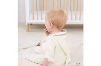 Clair De Lune Organic Cotton Star Wrap – 0-6 Month