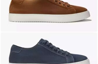 Clarks Mens Lockton Lace Suede Shoes (Brown/Navy – Sizes 6-12) – With Code