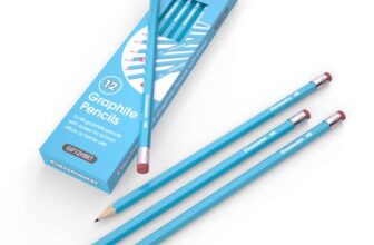 Classmaster GP12HBETHB Graphite Pencils with Erasers – Ideal for Art, Drawing, and Shading (Pack of 12)