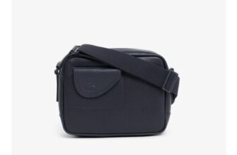 Club Lacoste Grain Leather Satchel