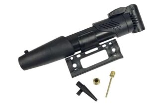 Co-Pilot CPC24 Bicycle Mini Pump, Black