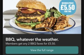 Co-op Members get any 2 BBQ faves for £5.50