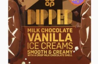 Co-op Milk Chocolate Vanilla Ice Cream Bars 3x100ml via Co-op – Fees and Minimum Spend Applies