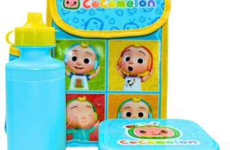 CoComelon My First Lunch Bag and Bottle – 553ml Free C&C