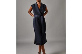 Coast Tux Satin Dress