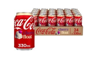 Coca Cola Coke Zero Sugar Cherry Float 24 X 330ml