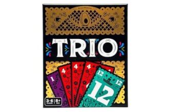 Cocktail Games Trio Card Game for Ages 8 3-6 Players