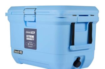 Coleman PRO Heavy-Duty Insulated Hard Cooler with handles Keeps Ice for up to 4 Days Full foam insulation