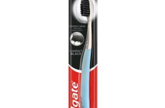 Colgate Compact Black Soft Manual Toothbrush