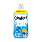 Comfort Fresh Blue Skies Fabric Conditioner 52 Washes (1.56 L)