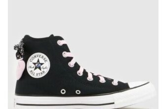 Converse All Star Hi Bow in Black Multi