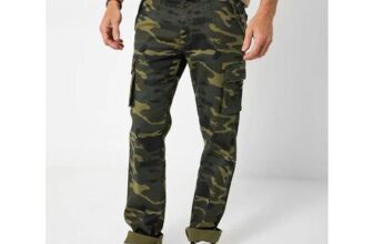 Cool in Camo Cargo Trousers