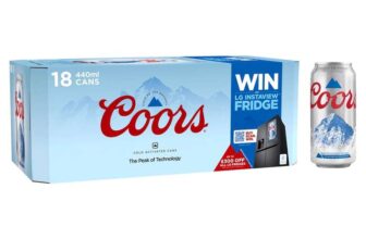 Coors Lager Beer 18 x 440ml – Clubcard Price