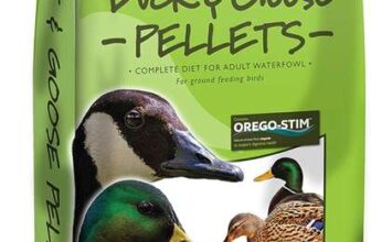 Copdock Mill Duck & Goose Pellets A Complete Diet for Adult Waterfowl, Pet Food, Ideal for Ground Feeding (20kg)