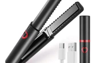 Cordless Hair Straightener and Curler 2-in-1