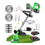 Cordless Strimmer 24V Heavy-Duty with Battery and Charger