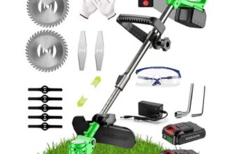 Cordless Strimmer 24V Heavy-Duty with Battery and Charger
