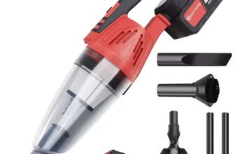 Cordless Vacuum Cleaner, 55KPA Lightweight Vacuum Cleaners for Home with Rechargeable 2200 mAh Battery – Sold by Zhitaotang Tool Store