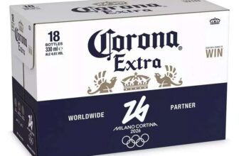 Corona Extra Lager – 18 x 330ml bottles – England