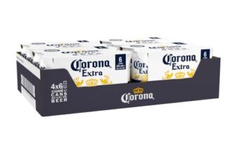 Corona Extra Premium Lager Beer Can 24 X 330ml