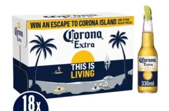 Corona Extra Premium Lager Bottles 18x330ml
