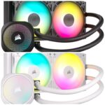 Corsair NAUTILUS 240 RS ARGB Liquid CPU Cooler White/Black (Refurbished)