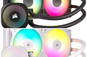 Corsair NAUTILUS 240 RS ARGB Liquid CPU Cooler White/Black (Refurbished)
