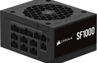 Corsair SF Series SF1000 1000W ATX 3.1 PCIe 5.1 80 Platinum Modular SFX Power Supply 2 months of Apple Music