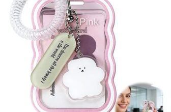 Cosiesnest Photocard Holder Keychain, Clear Card Protector