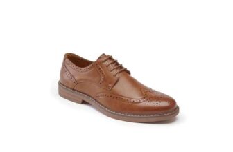 Cotton Traders Chestnut Lace-up Brogue